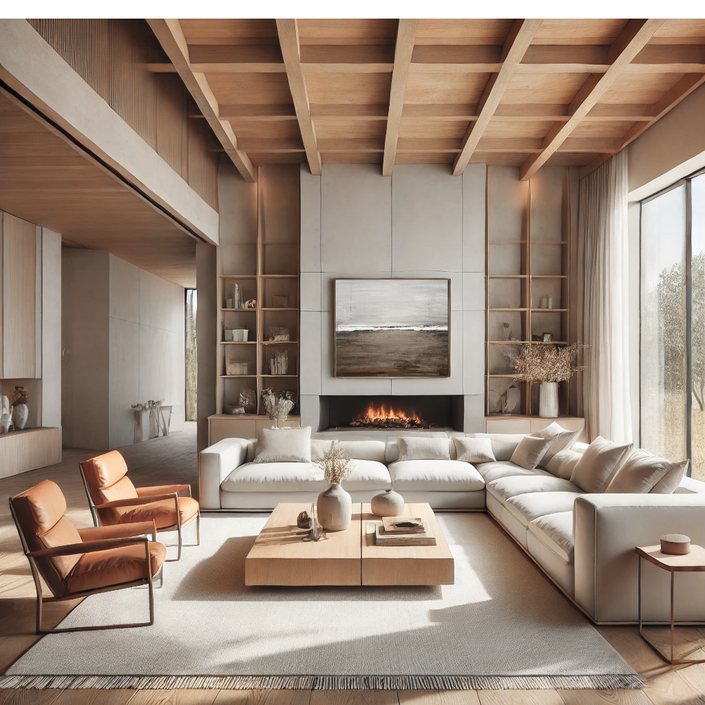 Beautifully staged Nashville living room